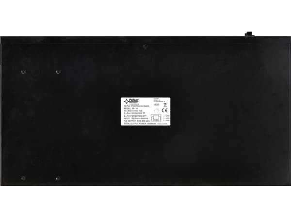PULSAR SF116, Håndtert, Fast Ethernet (10/100), Strøm over Ethernet (PoE), Rack-montering, 1U