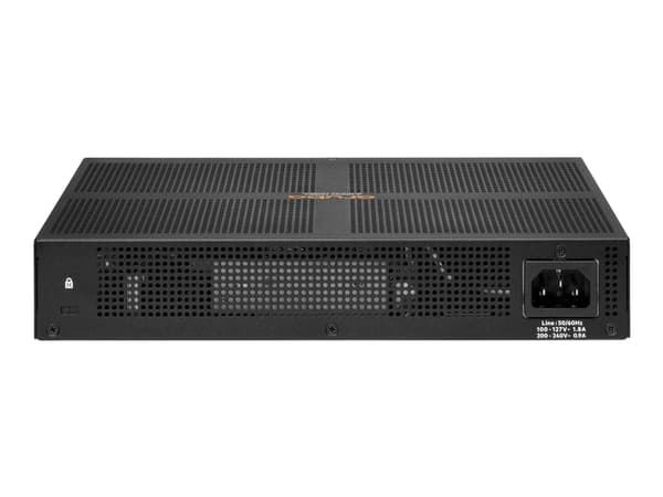 HPE Aruba 6100 12G Class4 PoE 2G/2SFP+ 139W Switch - Switch - Administreret - 12 x 10/100/1000 (PoE+) + 2 x 1 Gigabit / 10 Gigabit SFP+ + 2 x 1000Bas