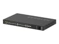 Miniatyrbilde 1 av 5: NETGEAR AV Line GSM4230P-100EUS - Switch - L3 - Administrert - 24 x 10/100/1000 (PoE+) + 2 x 10/100/1000 + 4 x 1000Base-X SFP - side til side luftstr