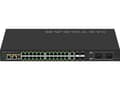 Miniatyrbilde 4 av 5: NETGEAR AV Line M4250-26G4F-PoE++ - Switch - L3 - Styrt - 24 x 10/100/1000 (PoE++) + 2 x 10/100/1000 + 4 x 1000Base-X SFP - side til side-luftflyt -