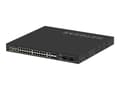 Miniatyrbilde 1 av 5: NETGEAR AV Line M4250-26G4F-PoE++ - Switch - L3 - Styrt - 24 x 10/100/1000 (PoE++) + 2 x 10/100/1000 + 4 x 1000Base-X SFP - side til side-luftflyt -