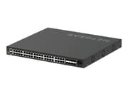 NETGEAR GSM4248P-100EUS nettverkssvitsj Håndtert L2/L3/L4 Gigabit Ethernet (10/100/1000) Strøm over Ethernet (PoE) Sort