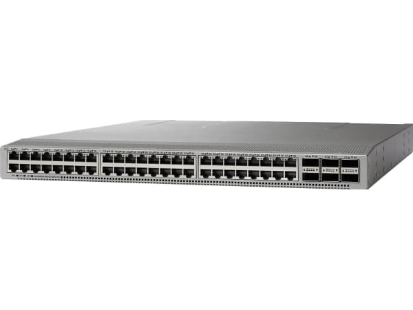 Cisco Nexus 93180YC-FX3 - Kytkin - L3 - Hallinnointi - 48 x 1/10/25 Gigabit SFP+ + 6 x 40/100 Gigabit QSFP28 - monterbar på stativ