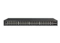 Miniatyrbild 2 av 3: Ruckus ICX 7150-48PF - Switch - L3 - Administrerad - 48 x 10/100/1000 (PoE+) + 2 x 10/100/1000 (upplänk) + 4 x Gigabit SFP - framsidan och sida till