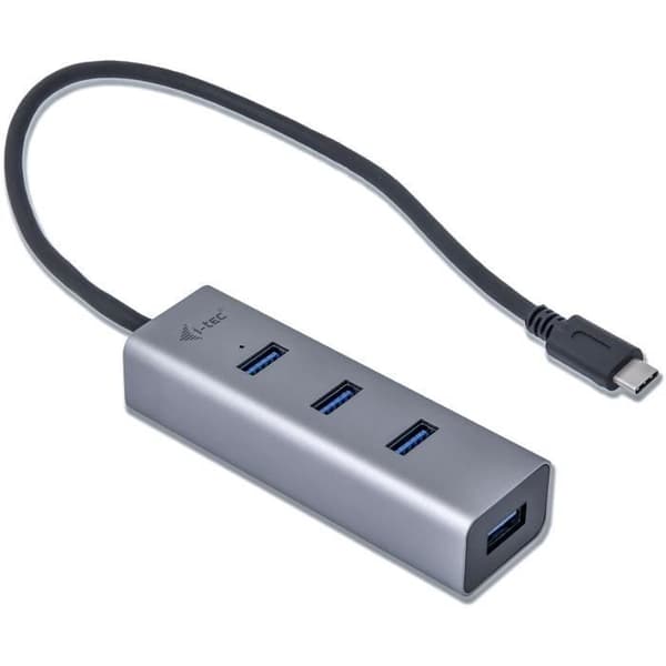 I-TEC USB-hubb - USB typ C - extern - 4 USB-portar totalt - 4 USB 3.0-port (ar) - Linux, PC, Mac