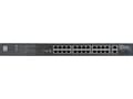 Miniatyrbilde 2 av 2: LevelOne FGP-2831, Uhåndtert, Fast Ethernet (10/100), Strøm over Ethernet (PoE), Rack-montering, 1U