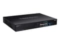 Miniatyrbild 1 av 5: TRENDnet TPE BG102G - Switch - ohanterad - 8 x 10/100/1000 (PoE++) + 4 x 10/100/1000 (PoE+) + 2 x SFP - rackmonterbar - PoE++ (240 W) - Växelström 10