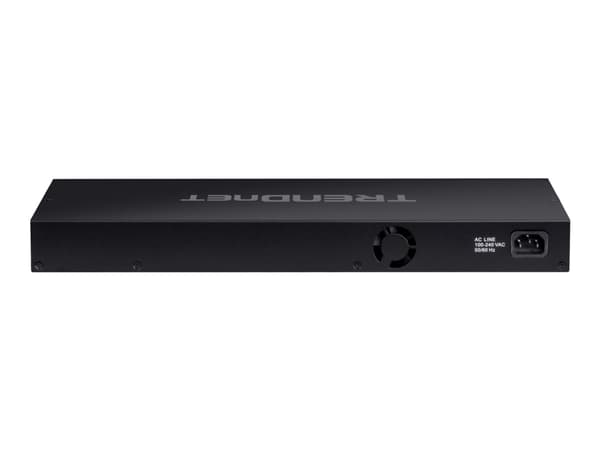 TRENDnet TPE BG182G - Switch - ej administrerbar - 8 x 10/100/1000 (UPOE / 4PPoE) + 8 x 10/100/1000 (PoE+) + 2 x SFP - monterbar på stativ - UPOE / 4