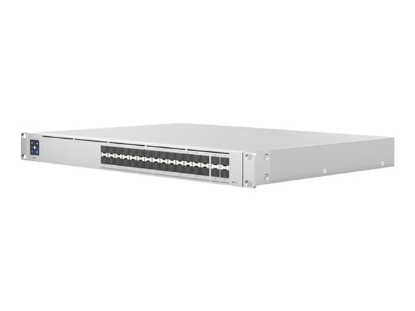 Ubiquiti UniFi Switch Pro Aggregation - Switch - 28 x 10 Gigabit SFP+ + 4 x 25 Gigabit SFP28 - monterbar på stativ