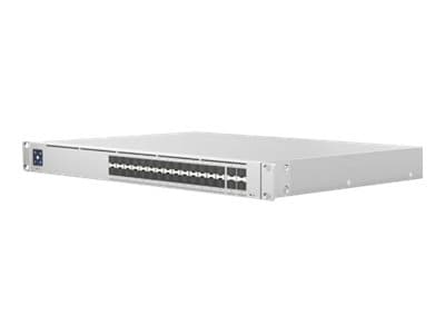 Ubiquiti UniFi Switch Pro Aggregation - Switch - 28 x 10 Gigabit SFP+ + 4 x 25 Gigabit SFP28 - rackmonterbar Grå