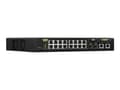 Miniatyrbilde 3 av 5: QNAP QSW-M2116P-2T2S - Switch - Styrt - 16 x 100/1000/2.5G (PoE+) + 2 x 10 Gigabit SFP+ + 2 x 100/1000/2.5/5/10G (PoE++) - stasjonær, rackmonterbar -