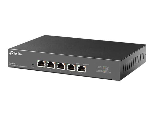 TP-Link TL-SX105 V1 - Switch - skrivbordsmodell, rackmonterbar