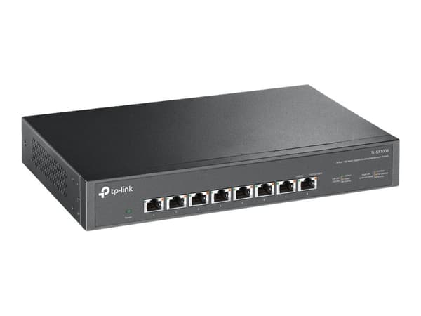 TP-Link TL-SX1008, Hallitsematon, 10G Ethernet (100/1000/10000), Telineasennus, 1U