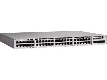 Cisco Catalyst 9200 - Network Essentials - switch - L3 - 48 x 10/100/1000 (PoE+) - rackmonterbar - PoE+