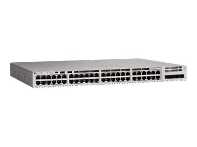 Cisco Catalyst 9200 - Network Essentials - switch - L3 - 48 x 10/100/1000 (PoE+) - rackmonterbar - PoE+