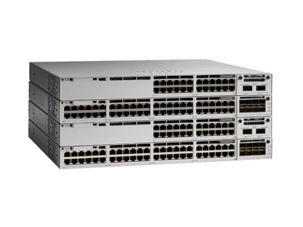 Cisco Catalyst 9300X, Hallittu, L3, Täysin kaksipuolinen, Telineasennus