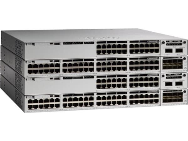 Cisco Catalyst C9300X-12Y-A, Hallittu, L3, Telineasennus