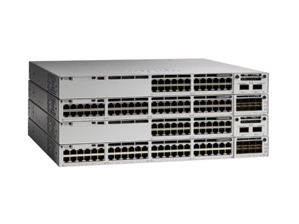 Cisco Catalyst C9300X-12Y-A, Hallittu, L3, Telineasennus