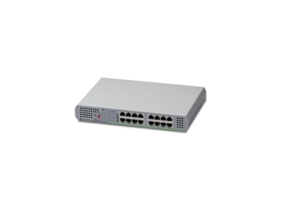 Allied Telesis CentreCOM AT-GS910/16 - Switch - ikke-styrt - 16 x 10/100/1000 - stasjonær