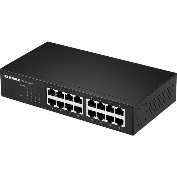 EDIMAX GS-1016 V2 Nätverks-switch 16 Port 10 / 100 / 1000 MBit/s