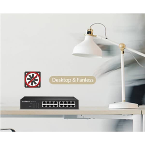 EDIMAX GS-1016 V2 Nätverks-switch 16 Port 10 / 100 / 1000 MBit/s