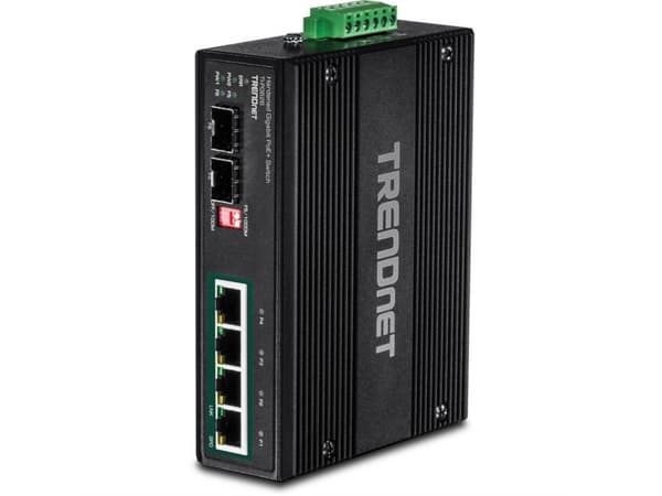 TrendNet TI-PG62B Industrial Ethernet Switch 10 / 100 / 1000 MBit/s