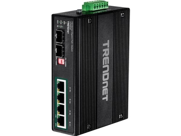 TrendNet TI-PG62B Industrial Ethernet Switch 10 / 100 / 1000 MBit/s