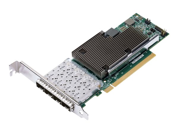 Lenovo 4XC7A08316, Sisäinen, Langallinen, PCI Express, Ethernet, 25000 Mbit/s, Musta, Vihreä, Ruostumaton teräs musta, Vihreä, Ruostumaton teräs