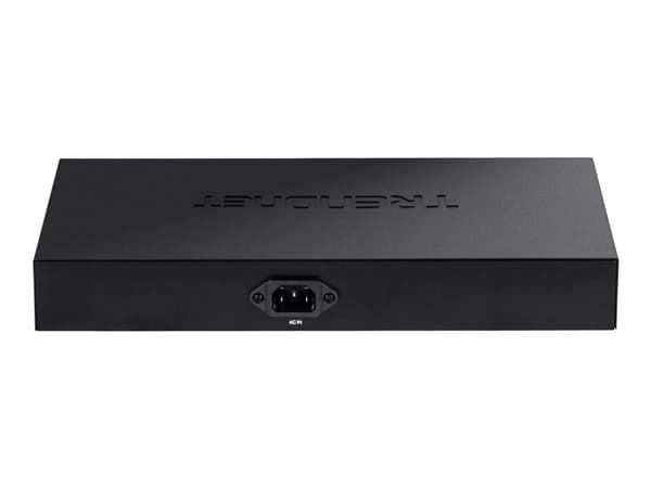 TRENDnet TPE-1021WS - Switch - smart - 8 x 10/100/1000 (PoE+) + 2 x 10/100/1000/SFP - stasjonær, rackmonterbar - PoE+ (130 W) - TAA-samsvar