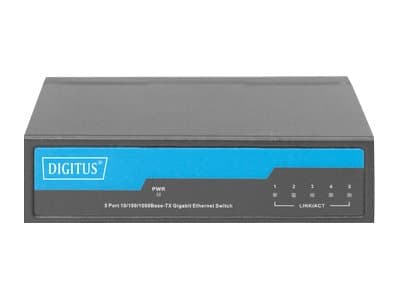 Digitus DN-80202, Hallitsematon, Gigabit Ethernet (10/100/1000), Gigabitti Ethernet, Täysin kaksipuolinen
