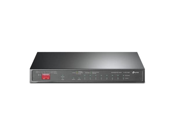 TP-LINK TL-SG1210MP, Ohanterad, Gigabit Ethernet (10/100/1000), Strömförsörjning via Ethernet (PoE) stöd Svart