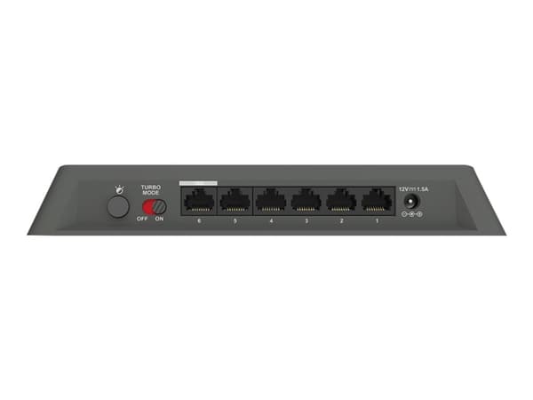 D-Link DMS 106XT - Switch - smart - 5 x 100/1000/2.5G + 1 x 100/1000/2,5G/5G/10G (upplänk) - skrivbordsmodell