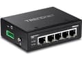 Miniatyrbild 5 av 5: TRENDnet TI-G50 - Switch - ohanterad - 5 x 100/1000/10000 - DIN-skenmonterbar, väggmonterbar - likström - TAA-kompatibel