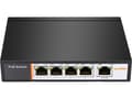 Miniatyrbild 4 av 5: LUPUSNET - Switch - ohanterad - 4 x 10/100 (PoE) - skrivbordsmodell - PoE (60 W)