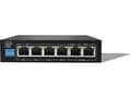 Miniatyrbild 5 av 5: LUPUSNET - Switch - ohanterad - 4 x 10/100 (PoE) - skrivbordsmodell - PoE (60 W)