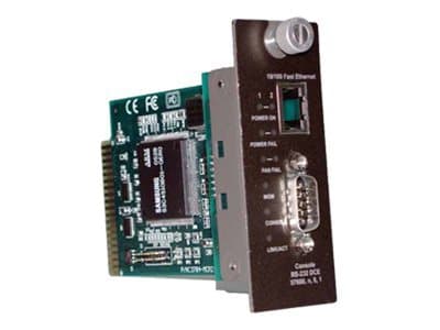 TRENDnet TFC-1600MM - Adapter for fjernstyrt administrasjon - 100Mb LAN, RS-232 - 100Base-TX - TAA-samsvar - for TFC-1600