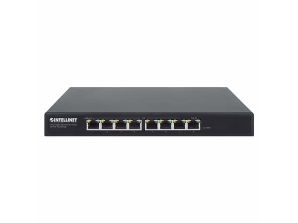 Intellinet 561679, Gigabit Ethernet (10/100/1000), Strömförsörjning via Ethernet (PoE) stöd