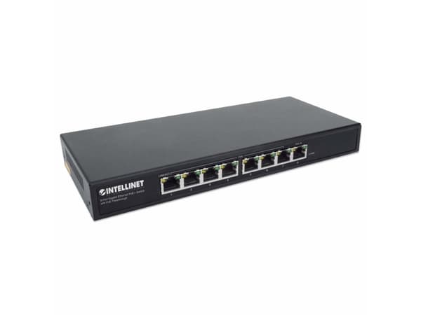 Intellinet 561679, Gigabit Ethernet (10/100/1000), Strömförsörjning via Ethernet (PoE) stöd