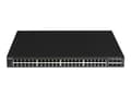 Pikkukuva 3 / 5: Edimax Pro GS-5654PLX - Kytkin - älykäs - 48 x 10/100/1000 (PoE+) + 6 x 10 Gigabit SFP+ (uplink) - työpöytä, monterbar på stativ - PoE+ (400 W)