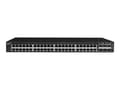 Pikkukuva 4 / 5: Edimax Pro GS-5654PLX - Kytkin - älykäs - 48 x 10/100/1000 (PoE+) + 6 x 10 Gigabit SFP+ (uplink) - työpöytä, monterbar på stativ - PoE+ (400 W)