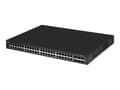 Pikkukuva 1 / 5: Edimax Pro GS-5654PLX - Kytkin - älykäs - 48 x 10/100/1000 (PoE+) + 6 x 10 Gigabit SFP+ (uplink) - työpöytä, monterbar på stativ - PoE+ (400 W)