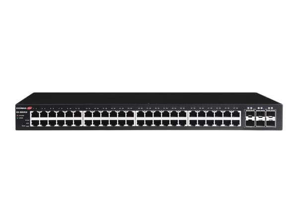 Edimax Pro GS-5654LX - Switch - smart - 48 x 10/100/1000 + 6 x 10 Gigabit SFP+ (opplenke) - rackmonterbar, stasjonær