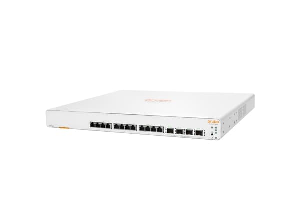 HPE Networking Instant On 1960 12XGT 4SFP+ Switch - Switch - L2+ - smart - 12 x 100/1000/10000 + 4 x 10 Gigabit SFP+ - rackmonterbar - BTO