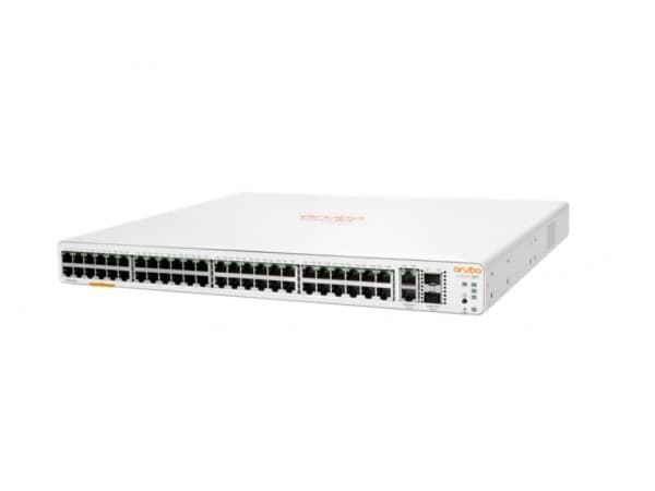 HPE Networking Instant On 1960 48G 2XGT 2SFP+ Switch - Switch - L2+ - smart - 48 x 10/100/1000 + 2 x 10 Gigabit SFP+ + 2 x 10 Gigabit Ethernet - skri
