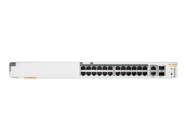 HPE Aruba Instant On 1960 24G 20p Class4 4p Class6 PoE 2XGT 2SFP+ 370W Switch - Switch - L3 Lite - Administreret - 24 x 10/100/1000 + 2 x 10 Gigabit Vit