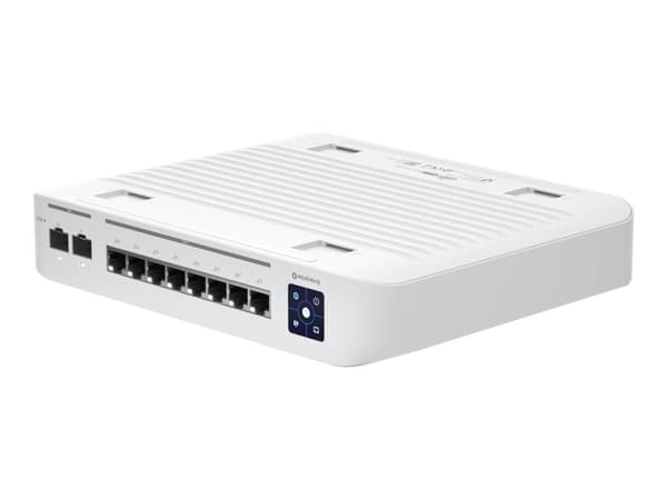 Ubiquiti Networks UniFi Enterprise 8 PoE, Hallittu, L3, 2.5G Ethernet (100/1000/2500), Power over Ethernet -tuki, Telineasennus, Seinäkiinnitteinen