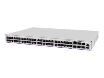 Alcatel-Lucent OmniSwitch OS2360-48 - Switch - Styrt - 48 x 10/100/1000 + 4 x Gigabit SFP (opplink) + 2 x 1 Gigabit / 10 Gigabit SFP+ (opplink / stab Rustfritt stål