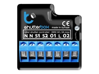 Blebox shutterBox - V2 - rullelukkerkontroll - trådløs - 802.11g - 2.4 Ghz