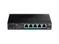 Miniatyrbild 5 av 5: TRENDnet TPE TG350 - Switch - ohanterad - 4 x 10/100/1000/2.5G (PoE+) + 1 x 100/1000/2.5G - skrivbordsmodell, väggmonterbar - PoE+ (55 W) - TAA-kompa
