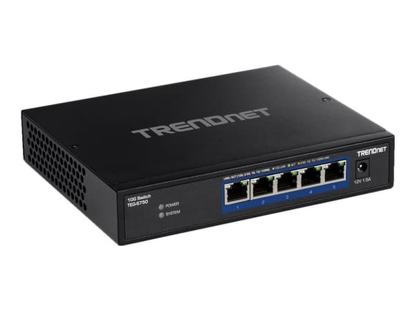 Trendnet TEG-S750, 10G Ethernet (100/1000/10000) musta